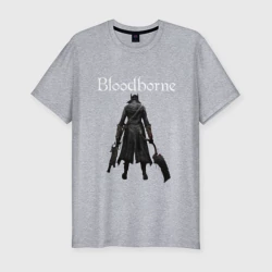 Мужская футболка хлопок Slim Bloodborne