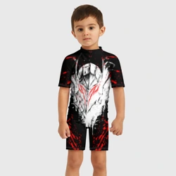 Детский купальный костюм 3D Берсерк маска белая - фото 2