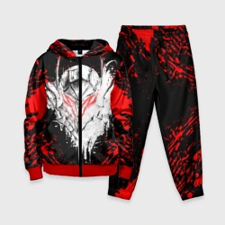 Детский костюм 3D Берсерк маска белая