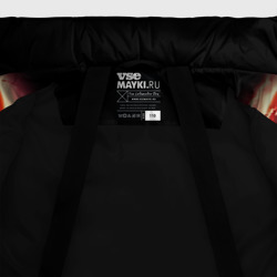 Куртка с принтом Берсерк проклятие, клеймо для любого человека, вид спереди №5. Цвет основы: черный