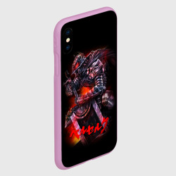 Чехол для iPhone XS Max матовый Berserk knight - фото 2