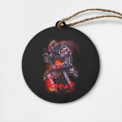 Деревянная игрушка круг Berserk knight