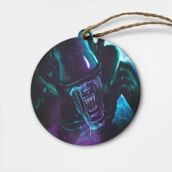 Деревянная игрушка круг Чужой