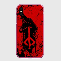 Чехол для iPhone XS Max матовый Bloodborne