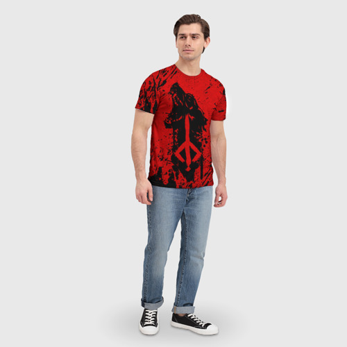 Мужская футболка 3D Bloodborne, цвет 3D печать - фото 5