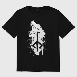 Мужская футболка хлопок Oversize Bloodborne