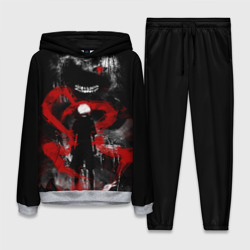 Женский костюм с толстовкой 3D Tokyo ghoul Токийский гуль