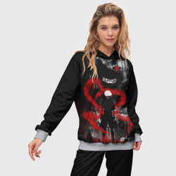 Женский костюм с толстовкой 3D Tokyo ghoul Токийский гуль - фото 2