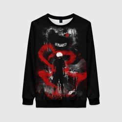 Женский свитшот 3D Tokyo ghoul Токийский гуль