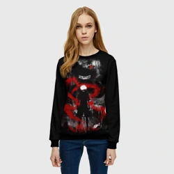 Женский свитшот 3D Tokyo ghoul Токийский гуль - фото 2