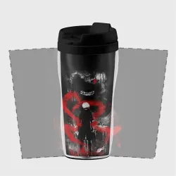 Термокружка-непроливайка Tokyo ghoul Токийский гуль - фото 2
