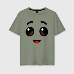 Женская футболка хлопок Oversize Лицо банана из Fortnite