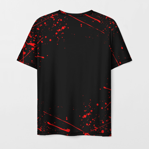 Мужская футболка 3D Убийца Гоблинов красно-черная, цвет 3D печать - фото 2