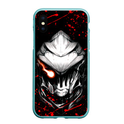 Чехол для iPhone XS Max матовый Убийца Гоблинов красно-черная