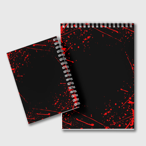 Блокнот Убийца Гоблинов красно-черная, цвет точка - фото 2