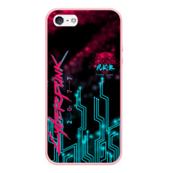 Чехол для iPhone 5/5S матовый Cyberpunk