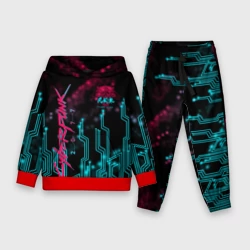 Детский костюм с толстовкой 3D Cyberpunk