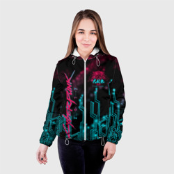 Женская куртка 3D Cyberpunk - фото 2
