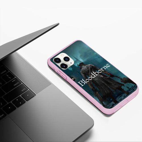 Чехол для iPhone 11 Pro Max матовый Bloodborne, цвет розовый - фото 5