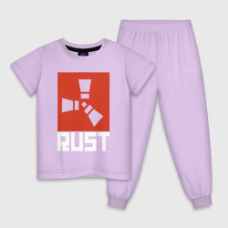 Детская пижама хлопок Rust