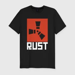 Мужская футболка хлопок Slim Rust