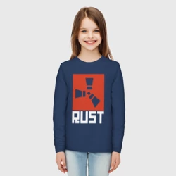 Детский лонгслив хлопок Rust - фото 2