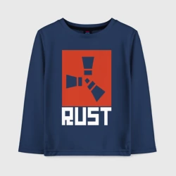 Детский лонгслив хлопок Rust