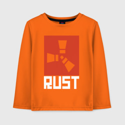 Детский лонгслив хлопок Rust