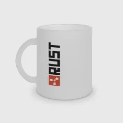 Кружка матовая стеклянная Rust