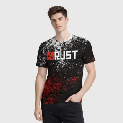 Мужская футболка 3D Rust - фото 2