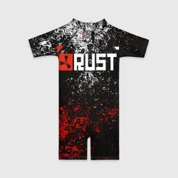 Детский купальный костюм 3D Rust