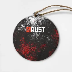 Деревянная игрушка круг Rust