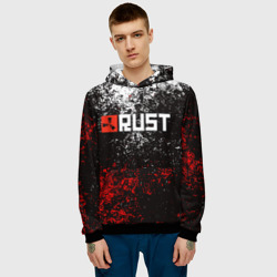Мужская толстовка 3D Rust - фото 2