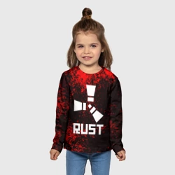 Детский лонгслив 3D Rust - фото 2