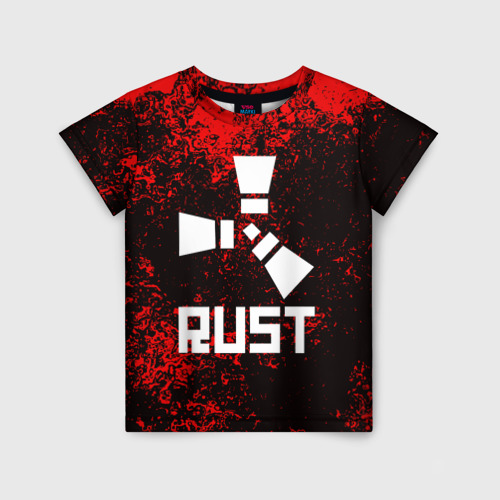 Детская футболка 3D Rust, цвет 3D печать