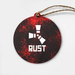 Деревянная игрушка круг Rust