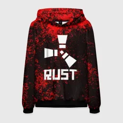 Мужская толстовка 3D Rust