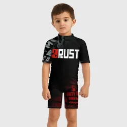 Детский купальный костюм 3D Rust - фото 2