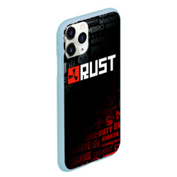 Чехол для iPhone 11 Pro Max матовый Rust - фото 2