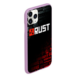 Чехол для iPhone 11 Pro Max матовый Rust - фото 2