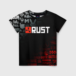 Детская футболка 3D Rust