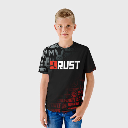 Детская футболка 3D Rust, цвет 3D печать - фото 3