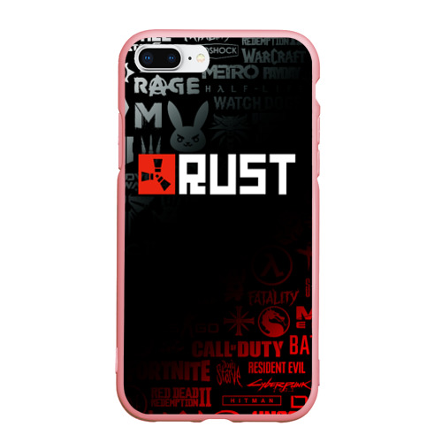 Чехол для iPhone 7Plus/8 Plus матовый Rust, цвет баблгам