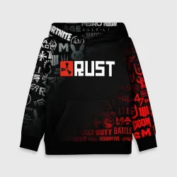 Детская толстовка 3D Rust