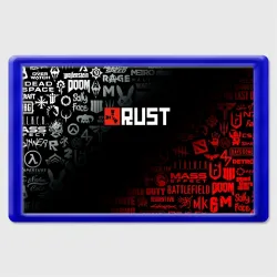 Магнит 45*70 Rust
