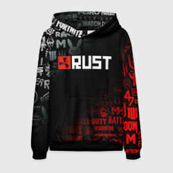 Мужская толстовка 3D Rust