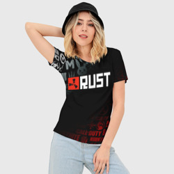 Женская футболка 3D Slim Rust - фото 2
