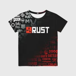 Детская футболка 3D Rust