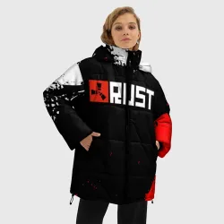 Женская зимняя куртка Oversize Rust - фото 2