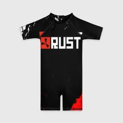 Детский купальный костюм 3D Rust